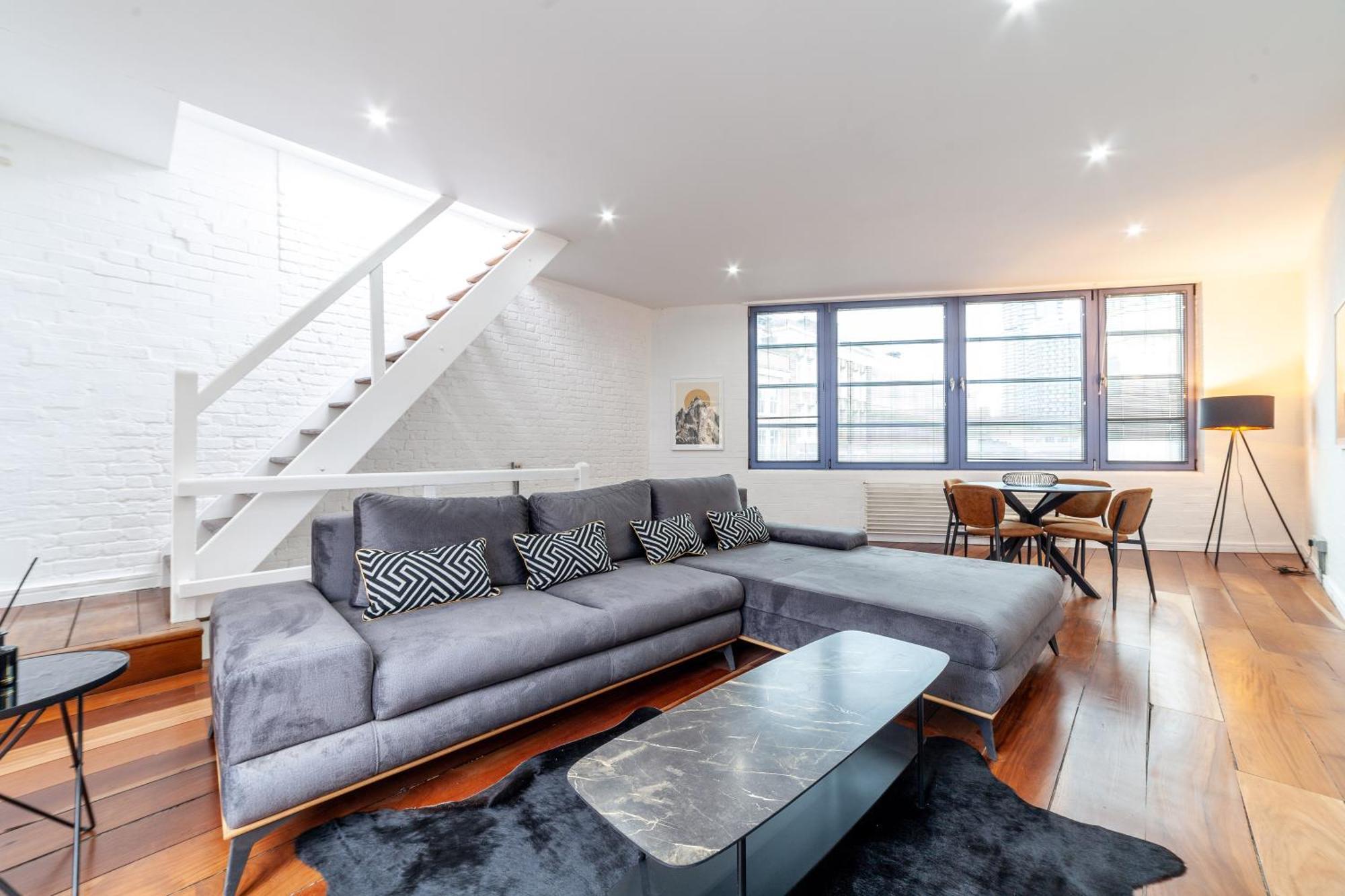 Penthouse 2br Duplex With Roof Terrace In Shoreditch Londres